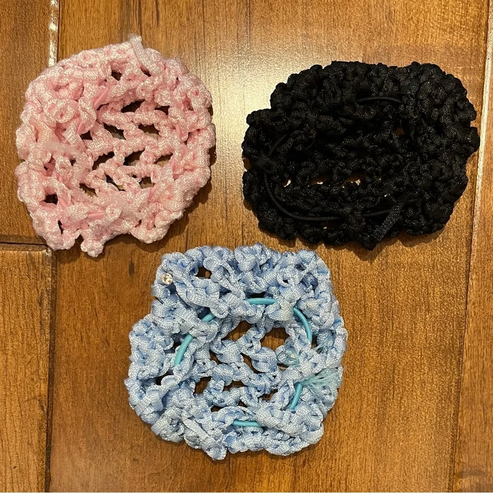 Assorted Ballet Crochet Hair Bun Covers
